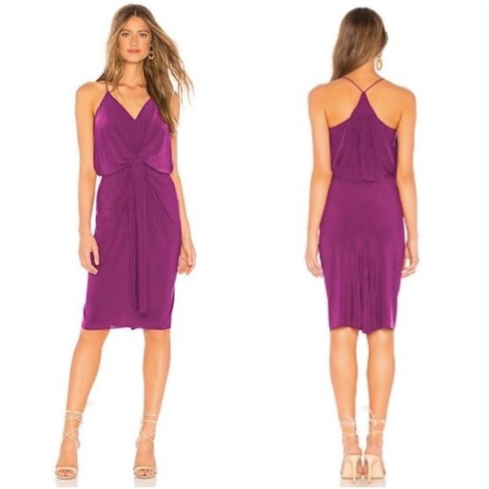 Misa Los Angeles Purple Dress